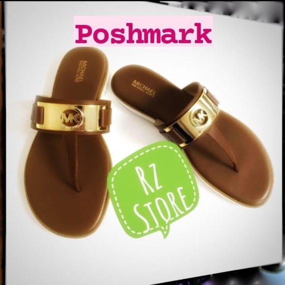 Michael Kors sandals Briar Thong Slide Sandals - Picture 8 of 8